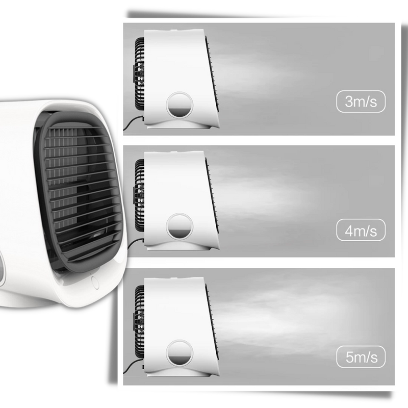 Mini USB Air Cooler and Humidifier