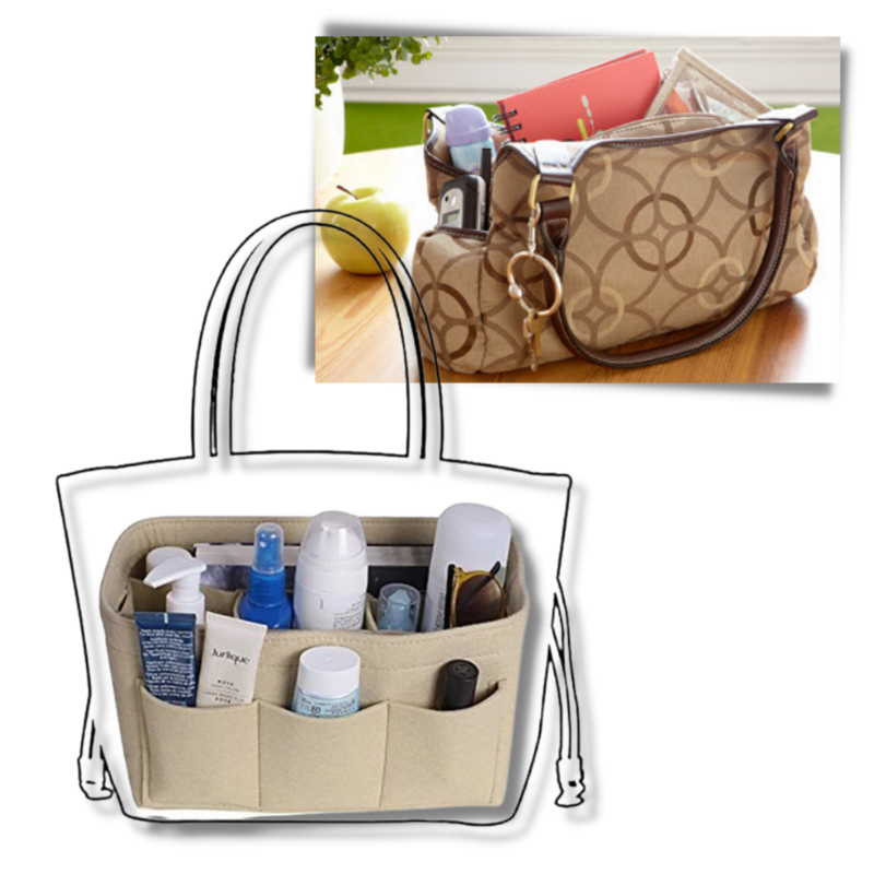 Hand Bag Organiser Insert