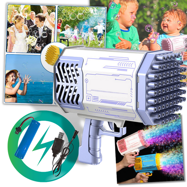 69-Hole Bazooka Bubble Blower