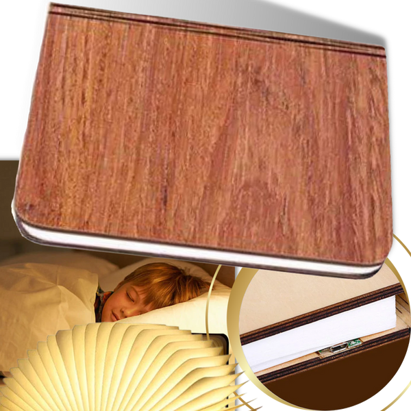 Rechargeable Wooden Reading Lamp