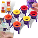 Pack of 6 Versatile Bottle Stand Caps