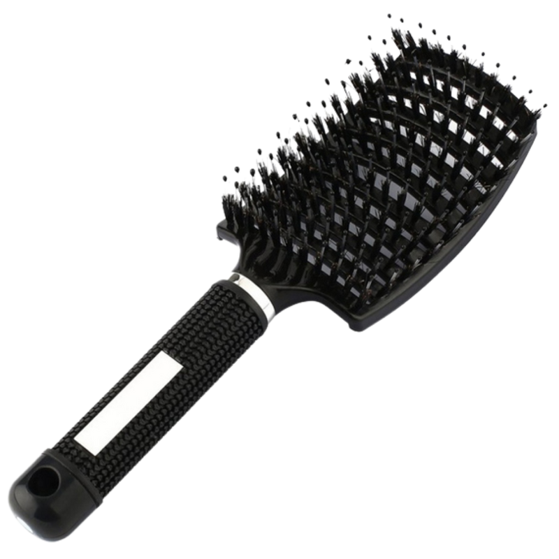 Boar Bristle Massaging Hairbrush