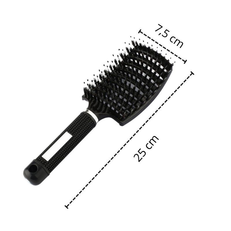 Boar Bristle Massaging Hairbrush