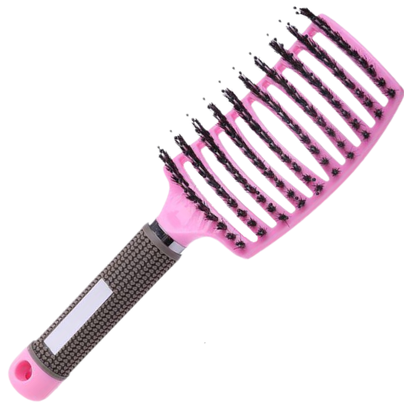 Boar Bristle Massaging Hairbrush