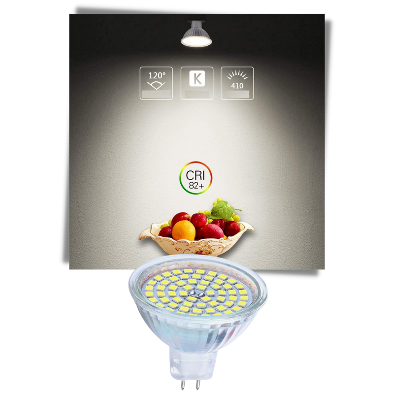 3-Pack Energy Saving LED Light Bulbs