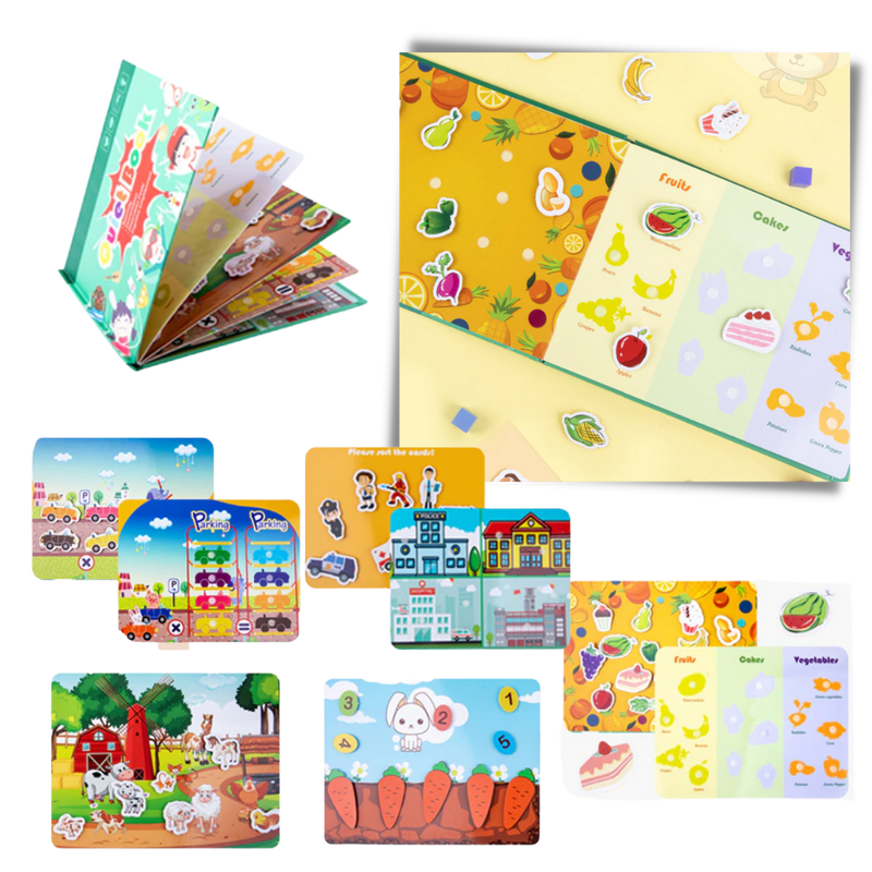 Montessori Educational Book Toy for Kids