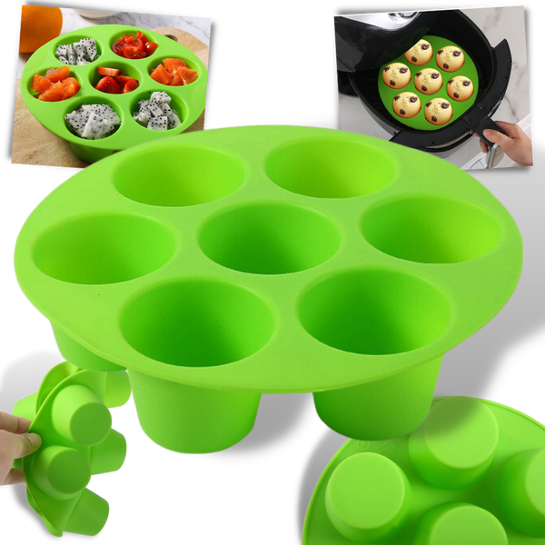 Round Silicone Cupcake Tray