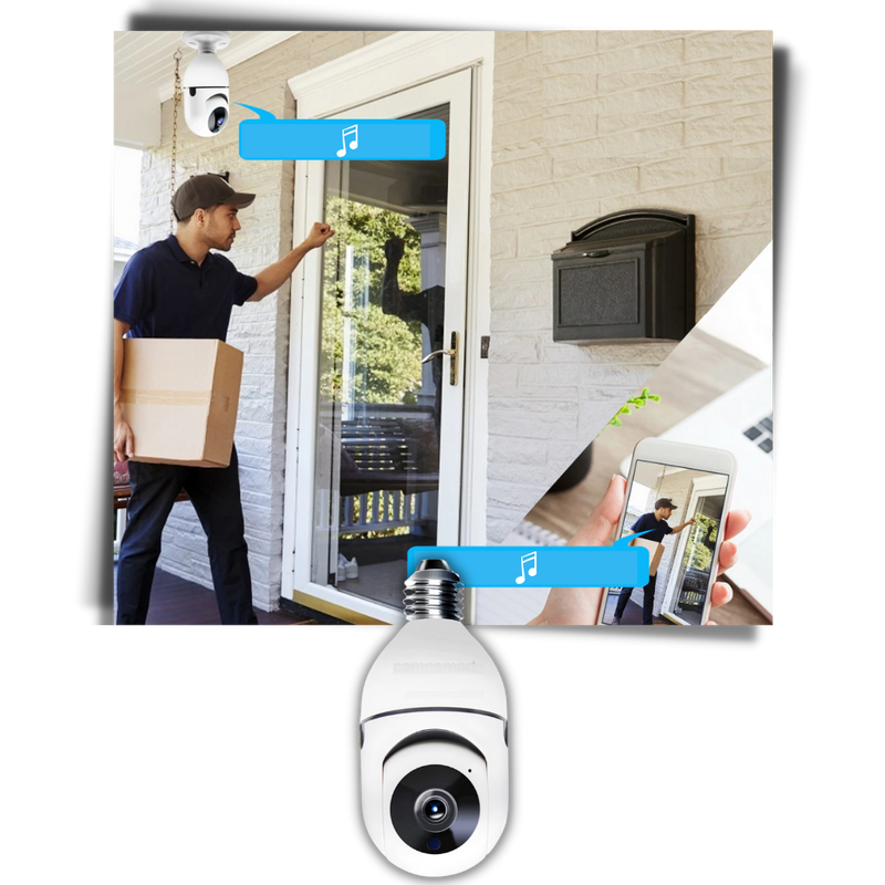 Smart Camera Light Bulb