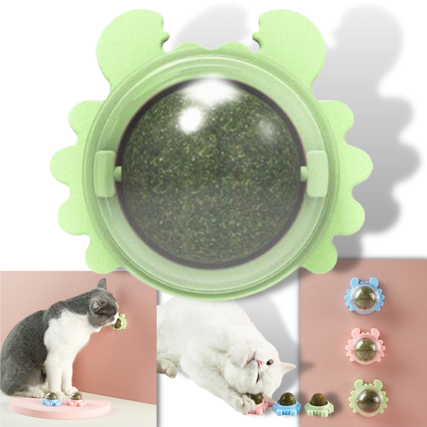 Rotatable Cat Mint Ball Toy