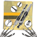 Chisel Drill Bit Set