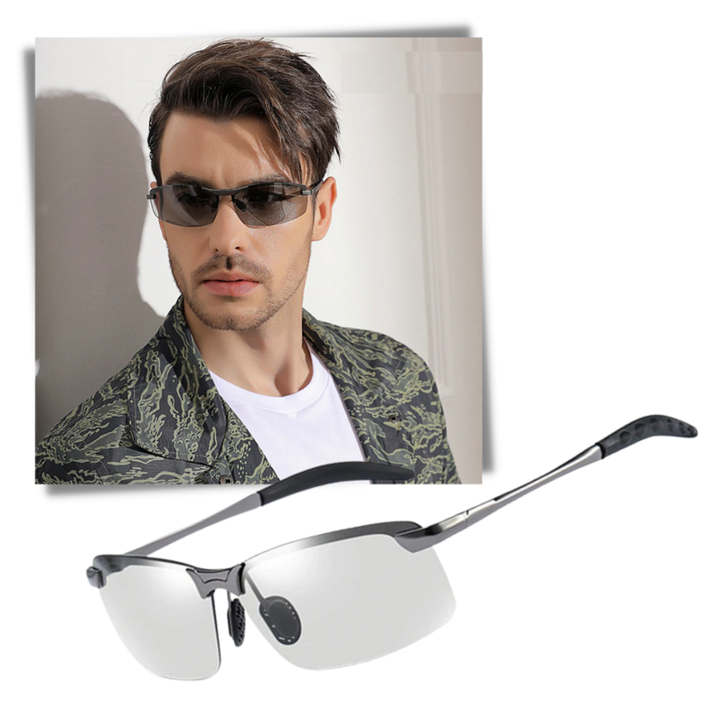 Photochromic UV Sunglasses For Men