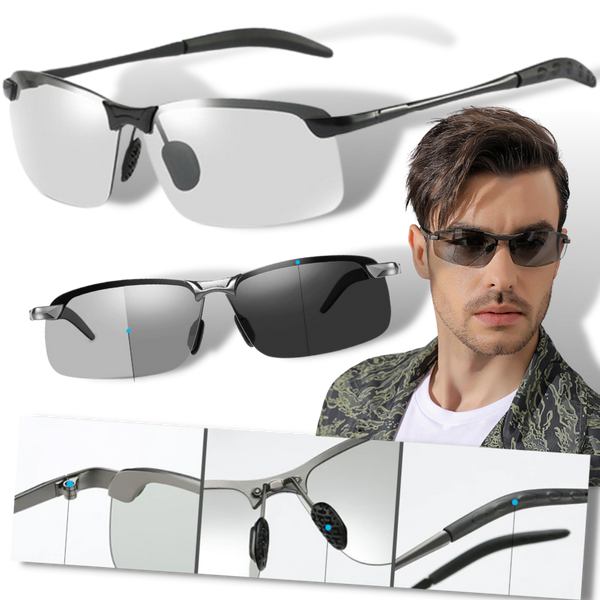 Photochromic UV Sunglasses For Men
