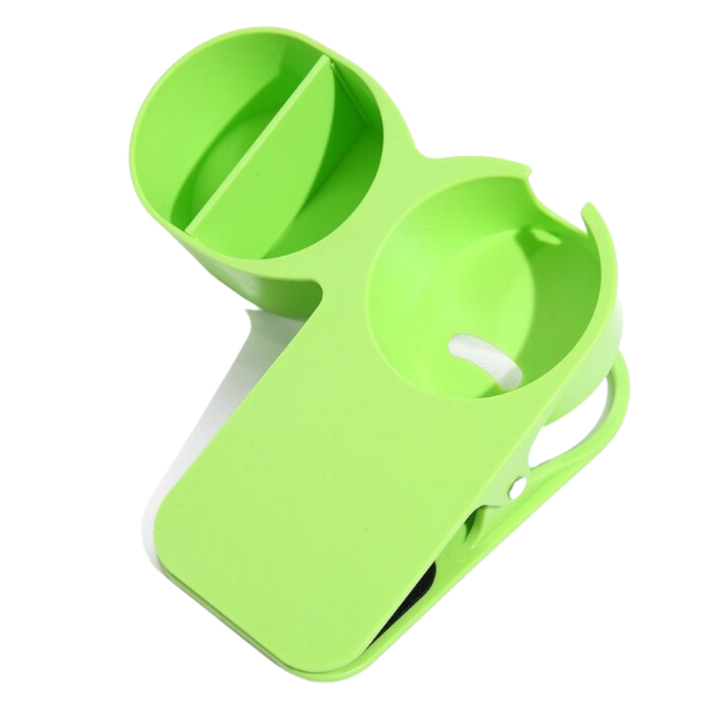 Clip-On Double Cup Holder