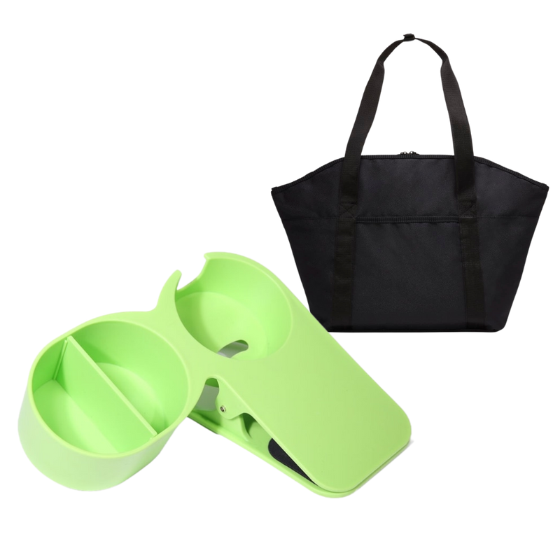 Clip-On Double Cup Holder