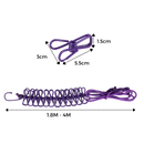 4m Stretch Camping Clothesline with Pegs