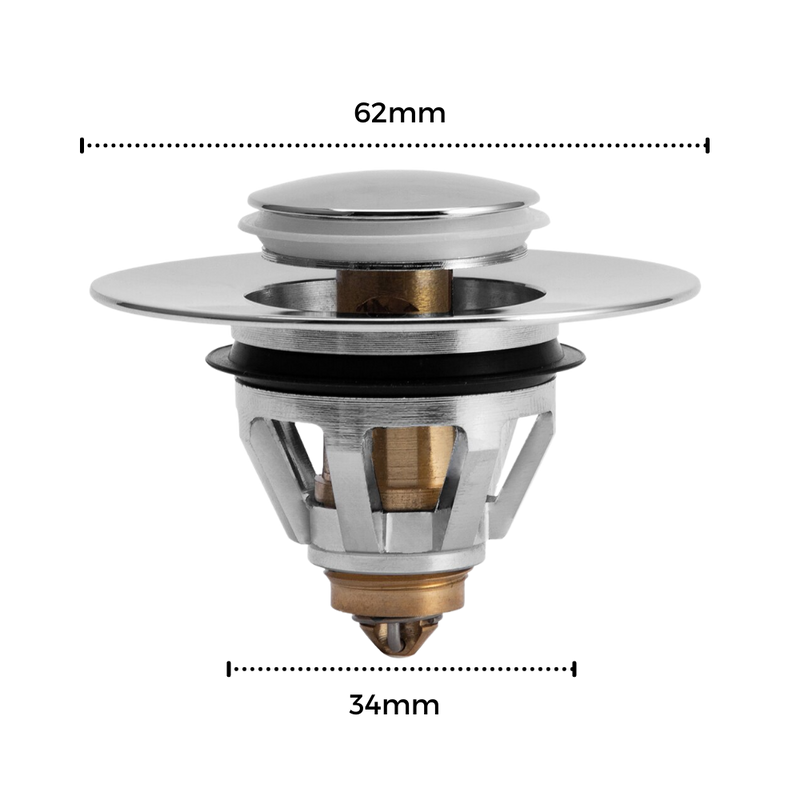 Pop-up Drain Filter and Plug