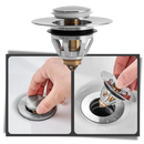 Pop-up Drain Filter and Plug