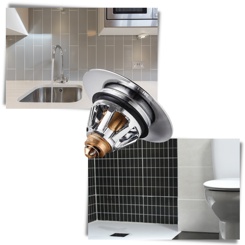 Pop-up Drain Filter and Plug