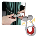 2-Pack Magnetic Curtain Buckles