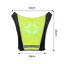 Reflective Cycling Vest With LED