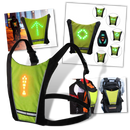 Reflective Cycling Vest With LED
