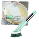 Cleaning Brush with Soap Dispenser