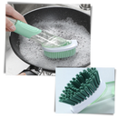 Cleaning Brush with Soap Dispenser