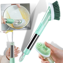 Cleaning Brush with Soap Dispenser
