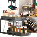 Double-Drawer Kitchen Spice Rack