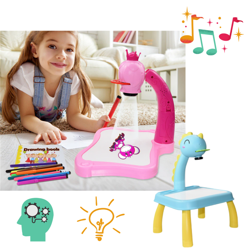 Children projection drawing board