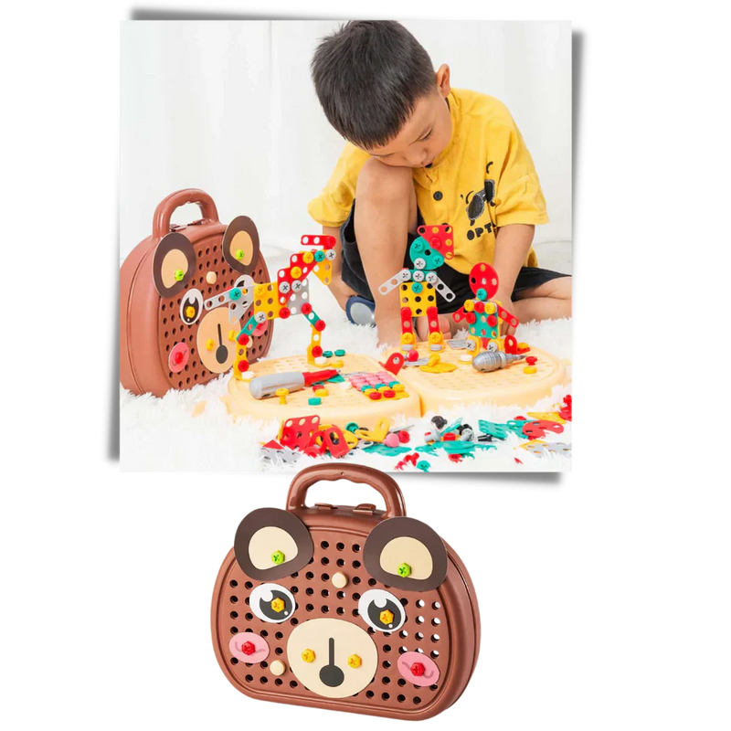 Educational Puzzle Toy and Drill Kit
