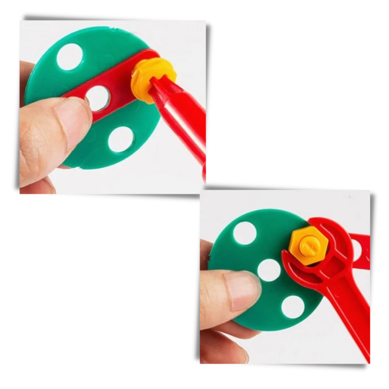 Educational Puzzle Toy and Drill Kit