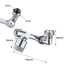 Anti-splash Rotating Water Faucet Extender