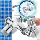Anti-splash Rotating Water Faucet Extender