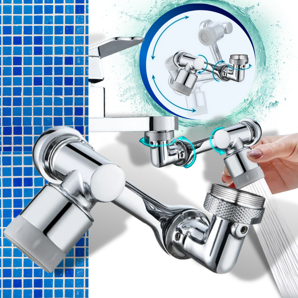 Anti-splash Rotating Water Faucet Extender