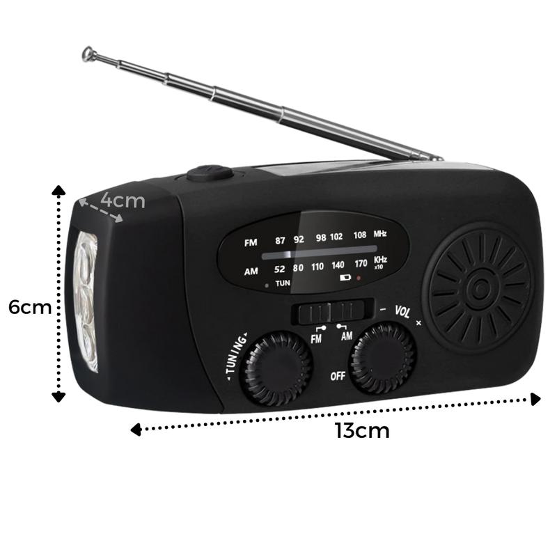Multifunctional Dynamo Emergency Radio