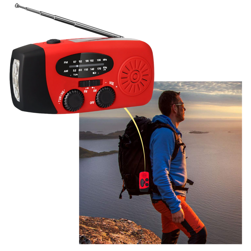 Multifunctional Dynamo Emergency Radio