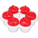 Pack of 6 Fancy Shape Egg Cookers