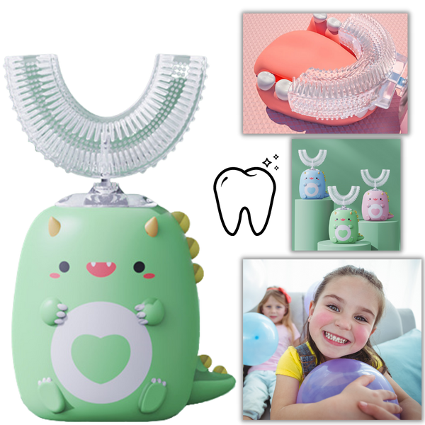 Electric U-Shaped Toothbrush for Kids