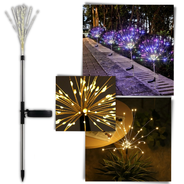Electric Firework Garden Lights