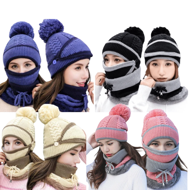 Winter Beanie Set