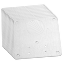 Set of Hinge Repair Plates