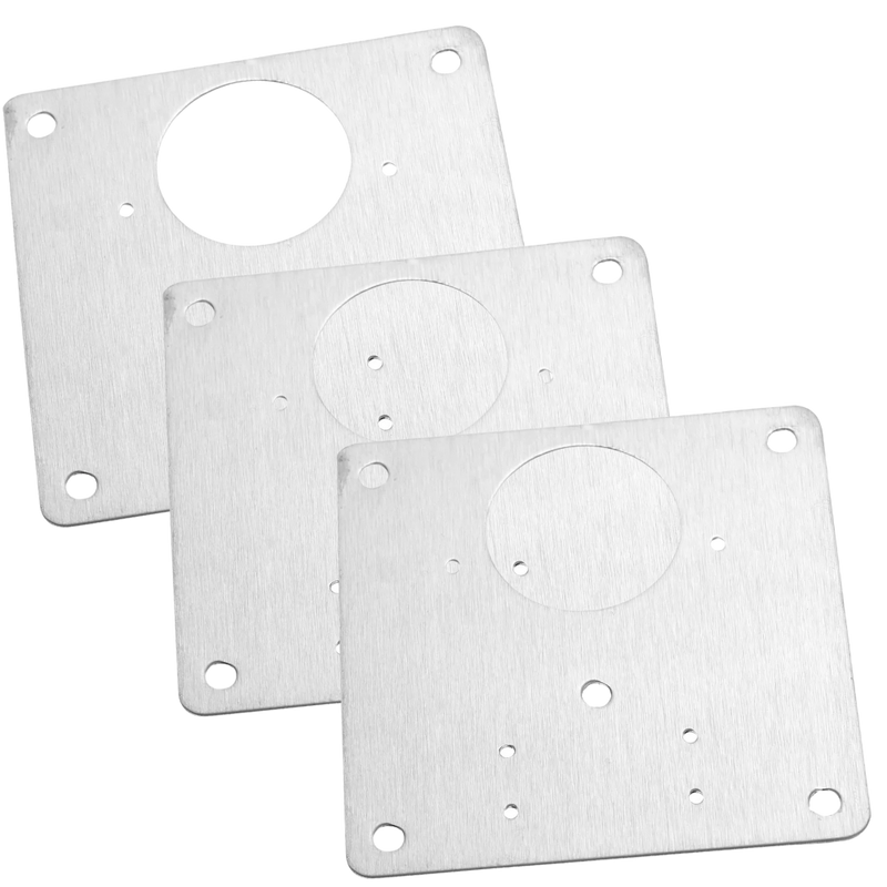 Set of Hinge Repair Plates