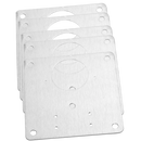 Set of Hinge Repair Plates