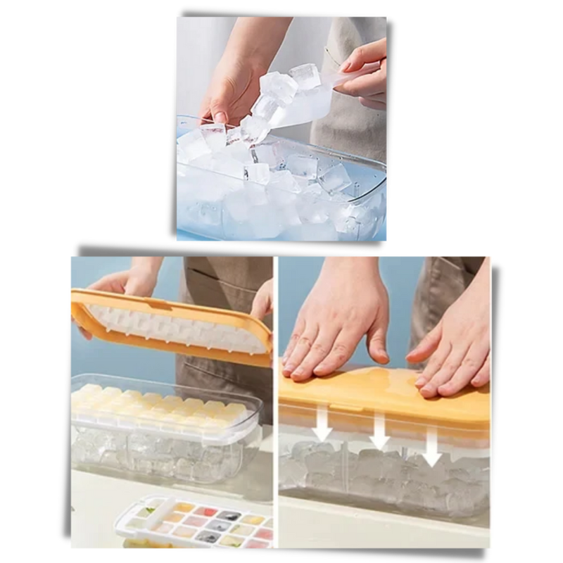 Silicone Ice Cube Mold Tray