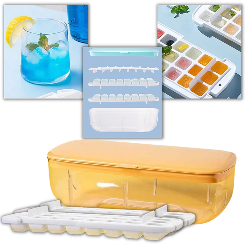 Silicone Ice Cube Mold Tray