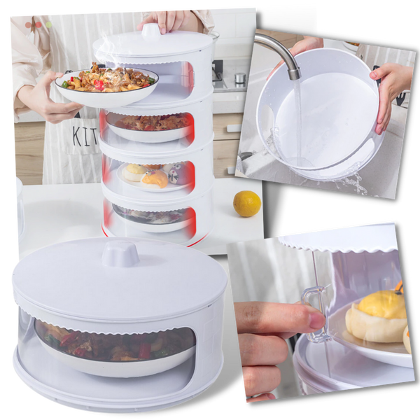 Stackable Insulating Food Storage Containers
