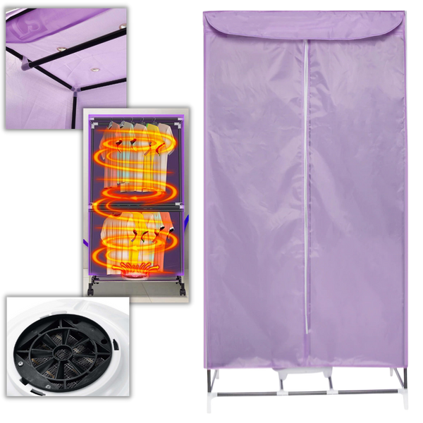 Portable Electric Clothes Dryer & Rack