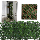 Retractable Artificial Plant Fence
