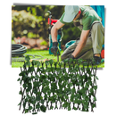 Retractable Artificial Plant Fence